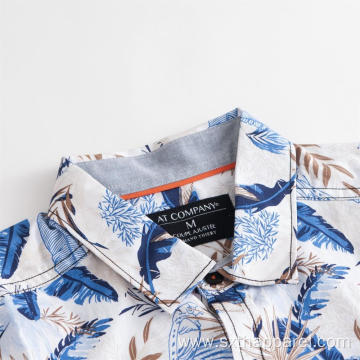 Men's Hawaiian Casual Short Sleeve Printed Summer Shirt